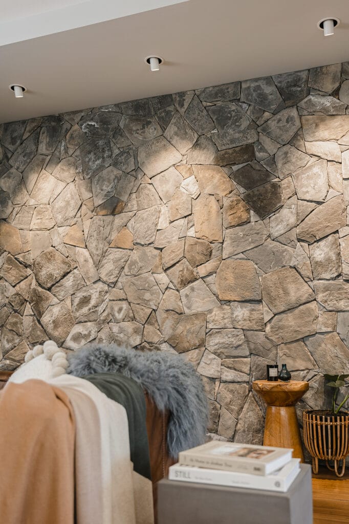 Arctic Bluestone Coffs to Cali 3 feature wall