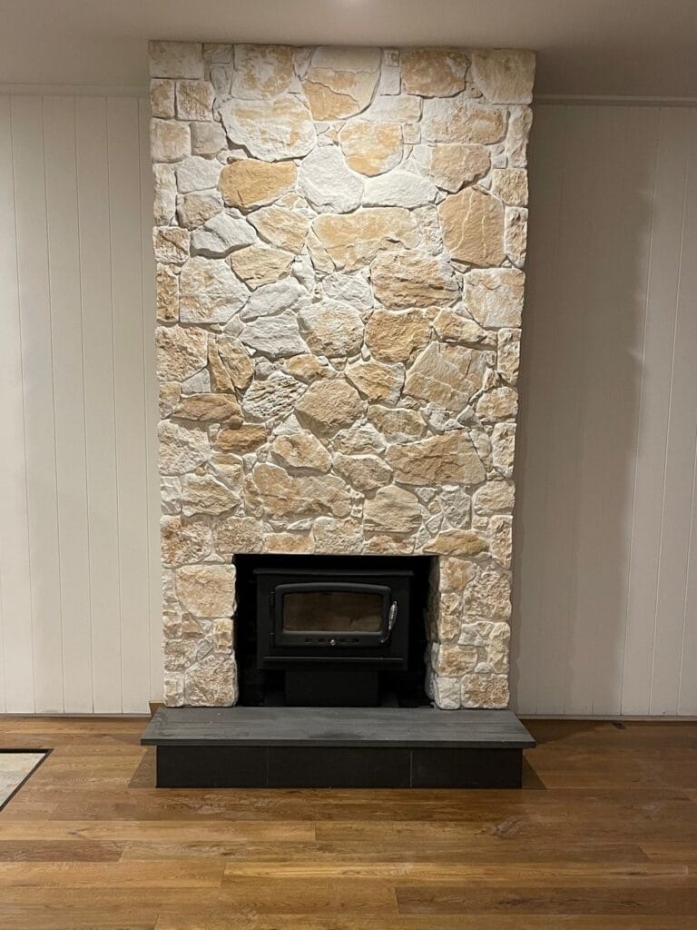 Coastal Dune fireplace